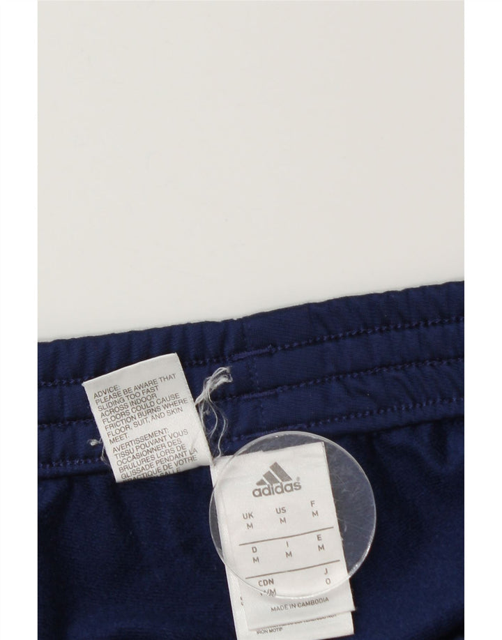 Adidas Mens Treino Calças Joggers Médio Azul Marinho Poliéster