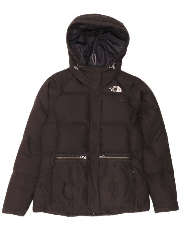 Jaqueta feminina acolchoada com capuz e capuz The North Face UK 6 XS preta