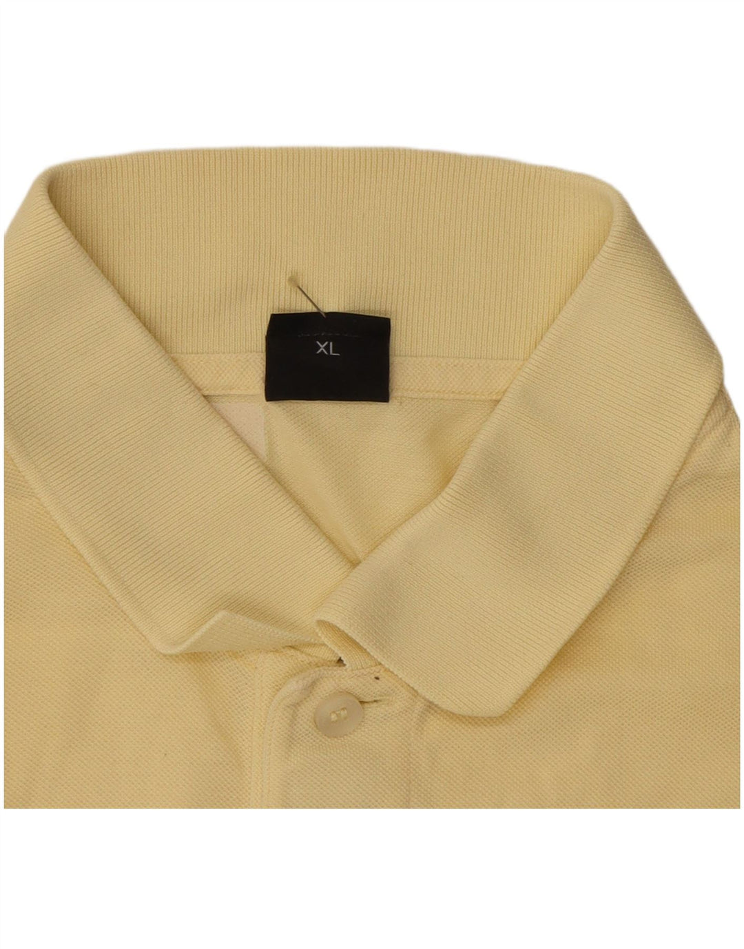 Camisa polo masculina HUGO BOSS XL algodão amarelo