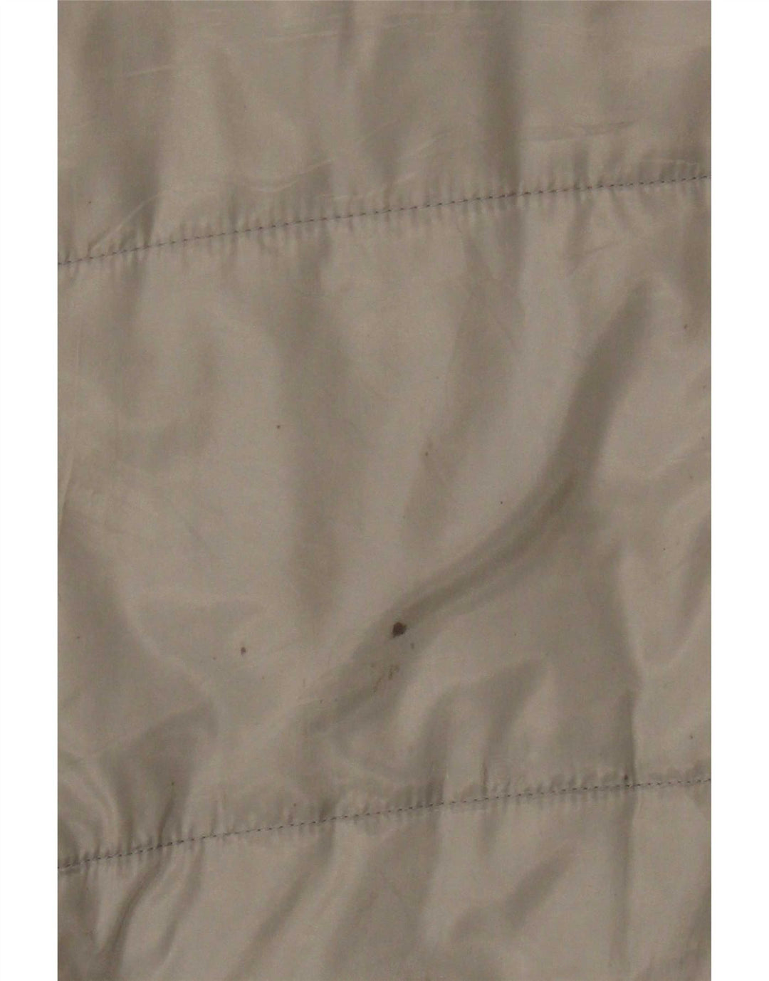 Colete acolchoado masculino Zara UK 42 XL cáqui poliéster
