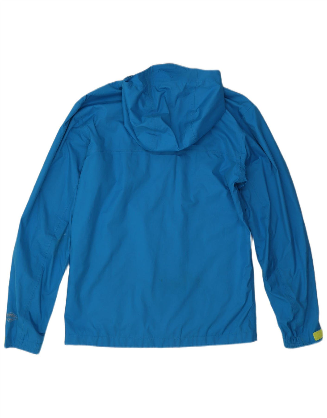 Jaqueta de chuva com capuz feminina Columbia UK 18 XL azul poliéster