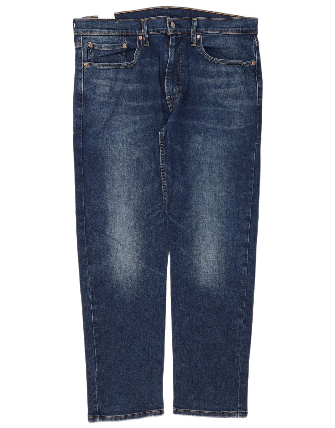Levi's Masculino 502 Regular Tapered Jeans 36 L30 Azul Algodão
