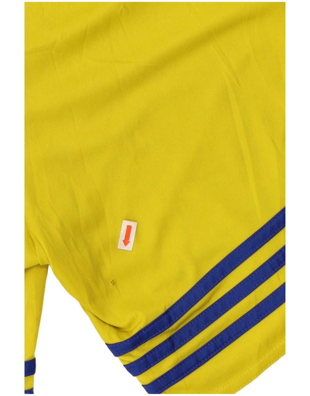 ADIDAS Mens Climalite Sport Shorts Pequeno Poliéster Amarelo