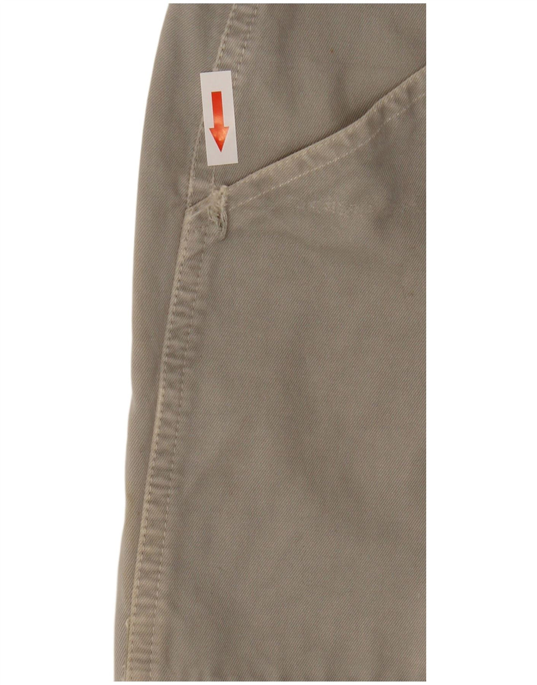 Calça cargo reta masculina Powell W32 L28 cinza