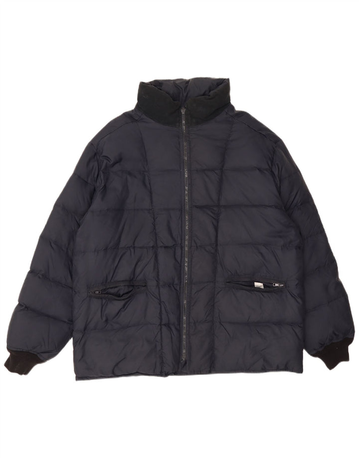 Jaqueta acolchoada masculina Fay UK 44 2XL poliamida azul marinho