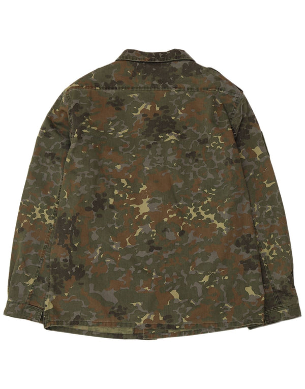 Jaqueta militar masculina Brandit UK 42 XL camuflagem cáqui poliéster