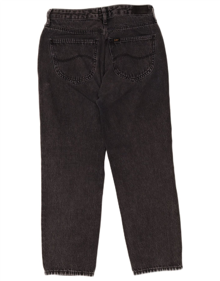 Lee Womens Carol Calça Jeans Cropped W28 L25 Algodão Cinza