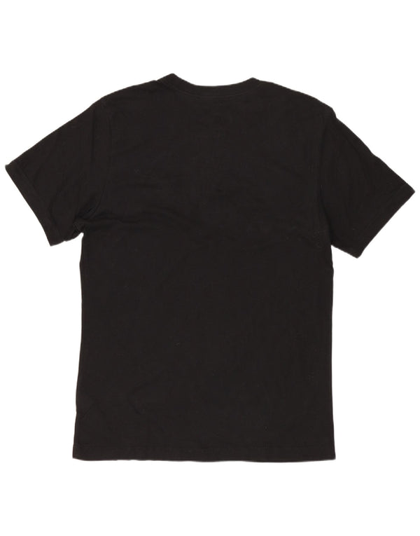 Camiseta masculina NIKE Top pequeno algodão preto