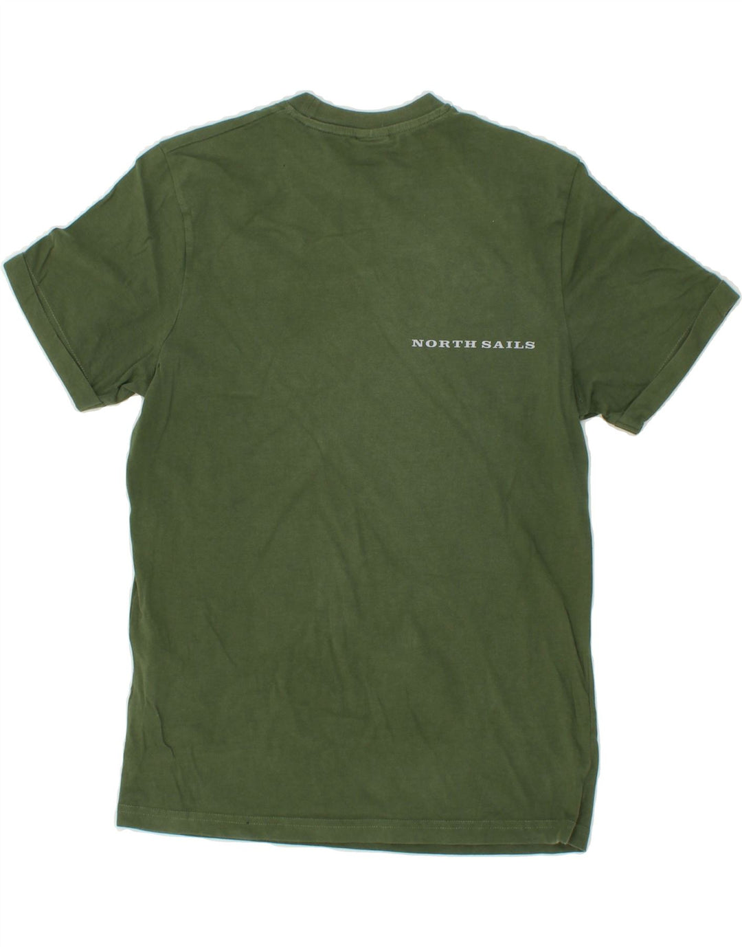 NORTH SAILS Mens Graphic T-Shirt Top XS Green Cotton Vintage North Sails and Second-Hand North Sails from Messina Hembry 