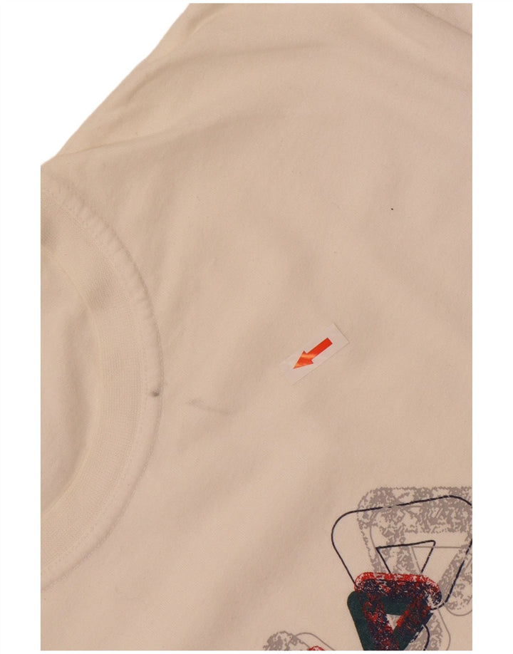 Camiseta Fila Masculina Graphic Top Médio Branco