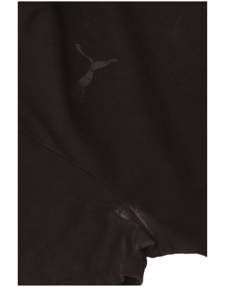 Camiseta masculina PUMA BVB Dortmund grande algodão preto