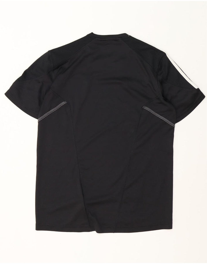Camiseta Adidas Masculina Climalite Top Médio Poliéster Preto