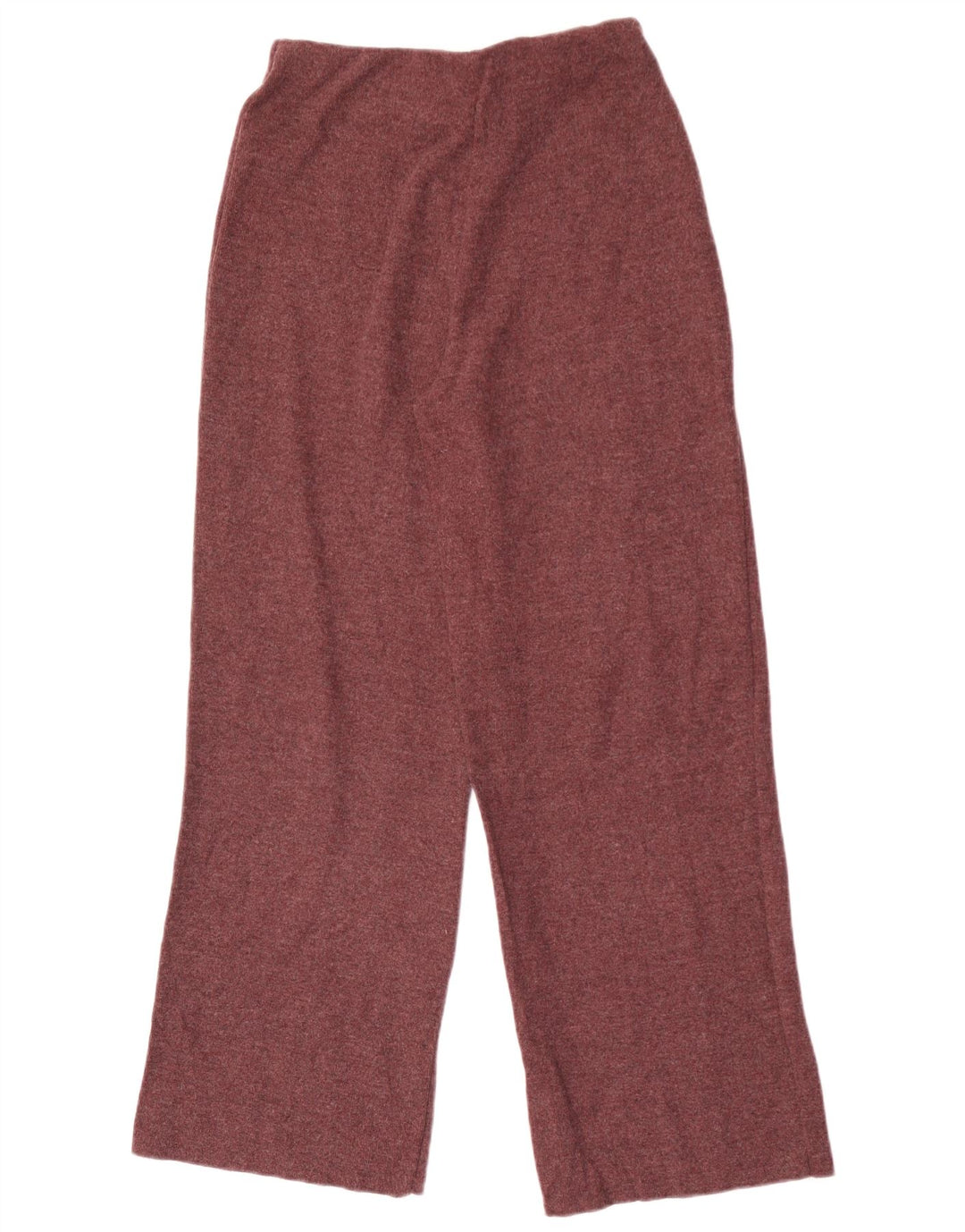 Calça de treino feminina ZARA UK 8 poliéster marrom pequeno