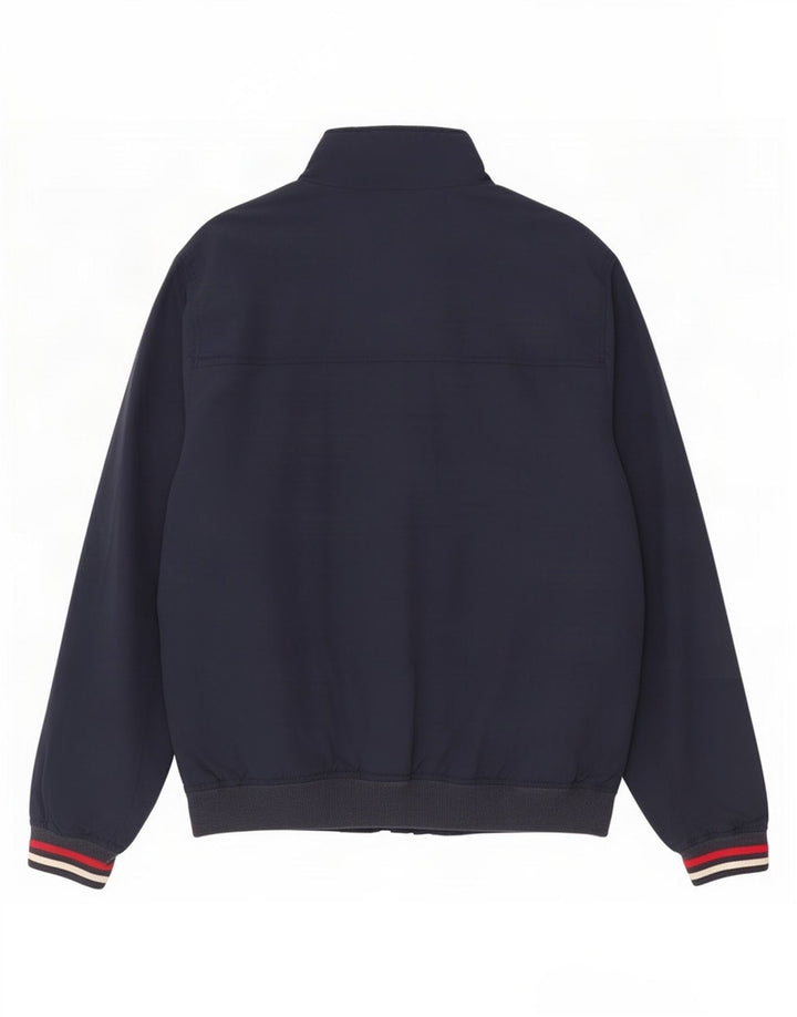 Jaqueta bomber masculina Tommy Hilfiger UK 42 XL azul marinho poliamida
