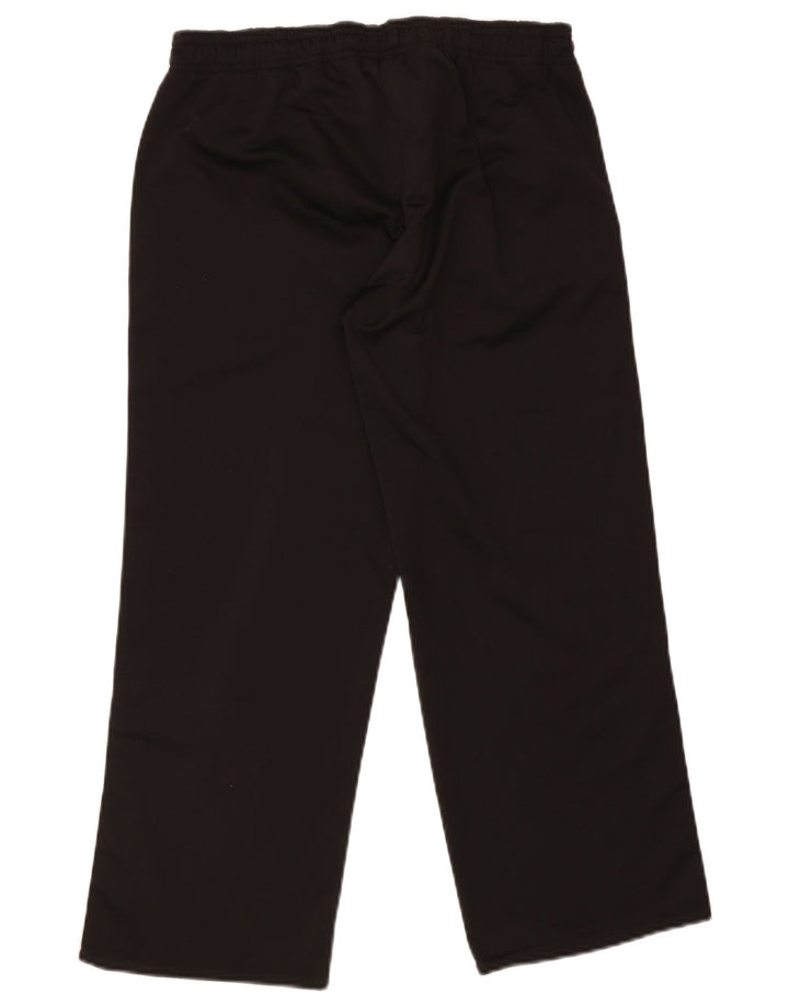 Calça de treino feminina Puma UK 14 médio preto colorblock poliéster