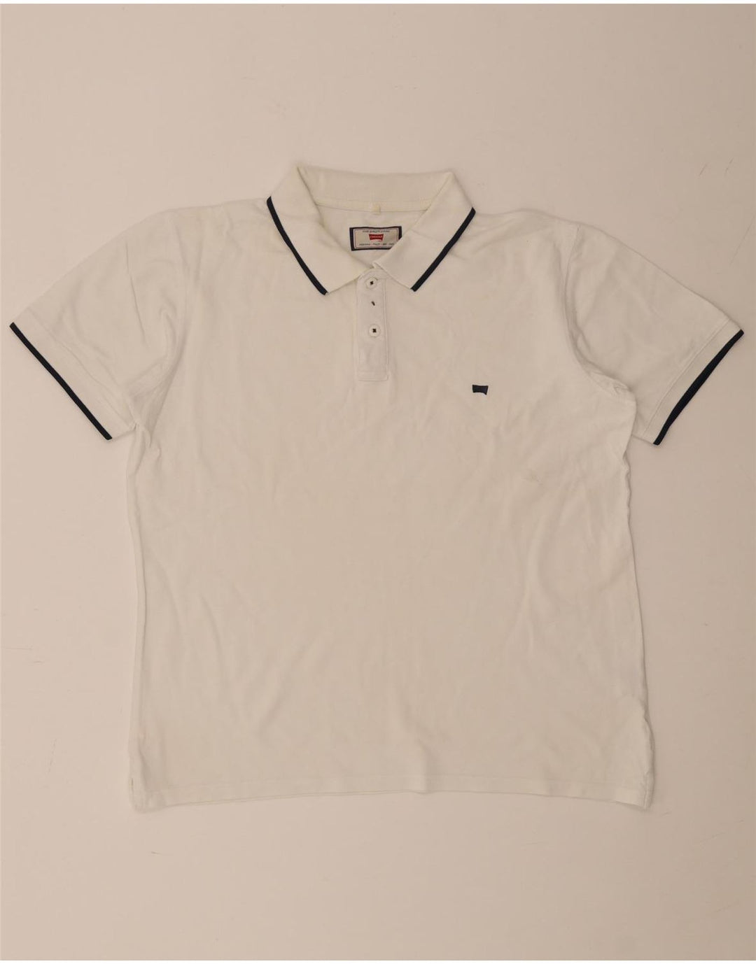 Camisa polo masculina Carrera Regular Fit XL listrada branca