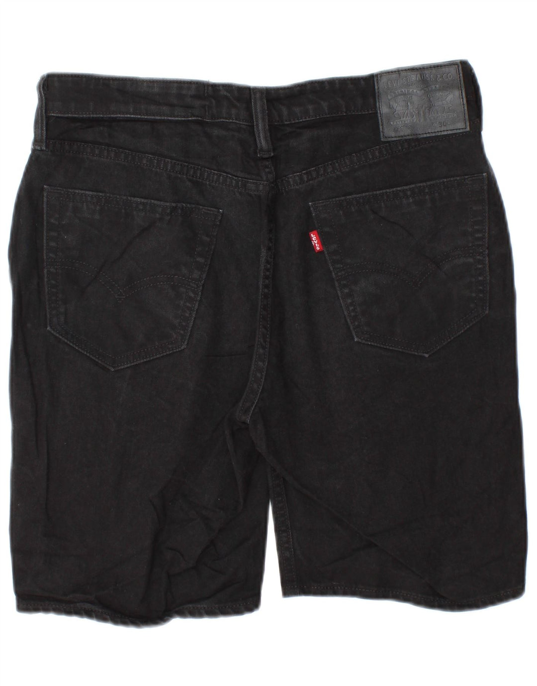 LEVI'S Masculino 541 Shorts Jeans W30 Médio Algodão Preto
