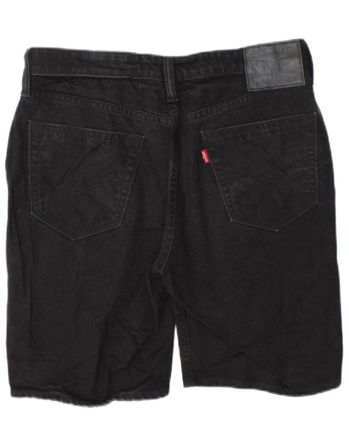 LEVI'S Masculino 541 Shorts Jeans W30 Médio Algodão Preto