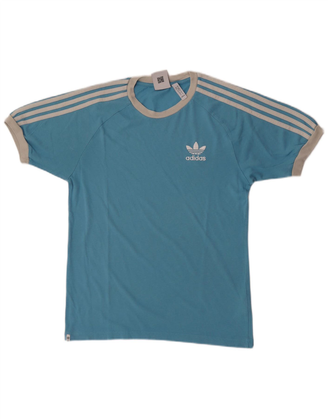 Adidas Mens Camiseta Top XS Azul Poliéster