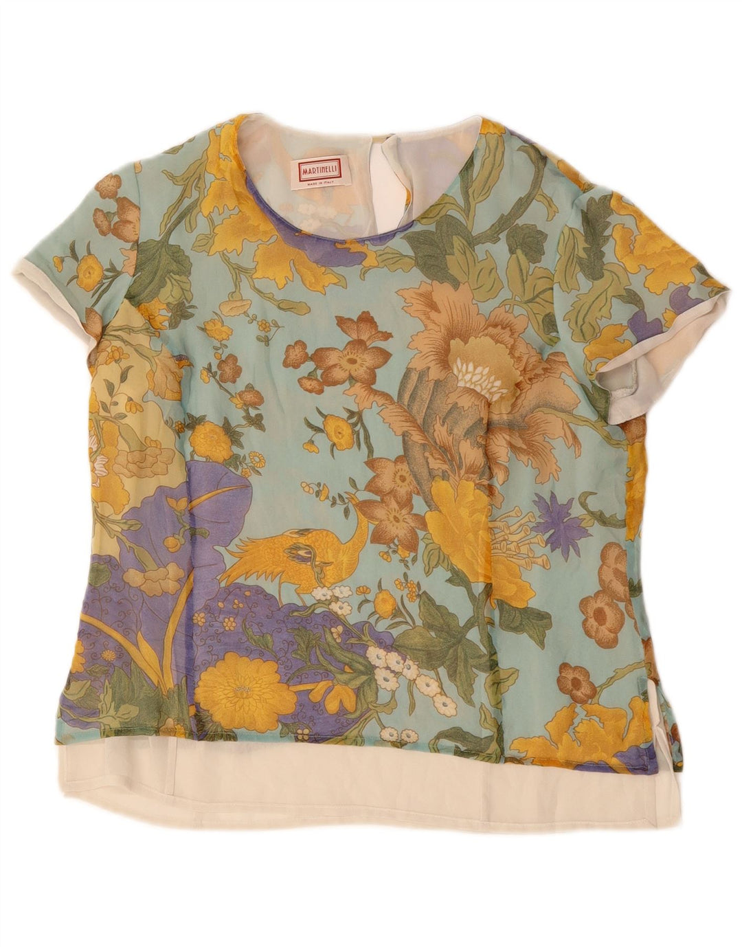 Blusa feminina MARTINELLI UK 14 média floral multicolorida