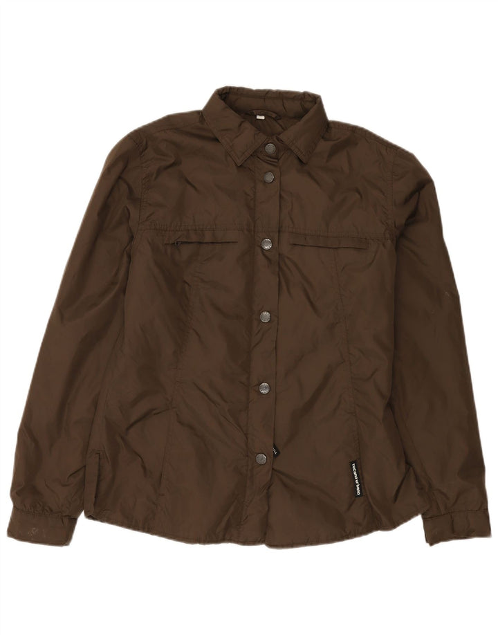 Jaqueta utilitária feminina Tucano Urbano UK 14 nylon marrom médio