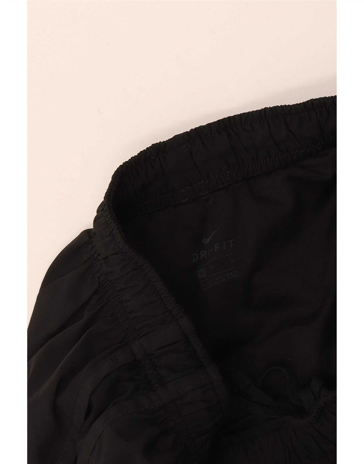 Shorts esportivo Nike Dri Fit feminino UK 12 médio preto