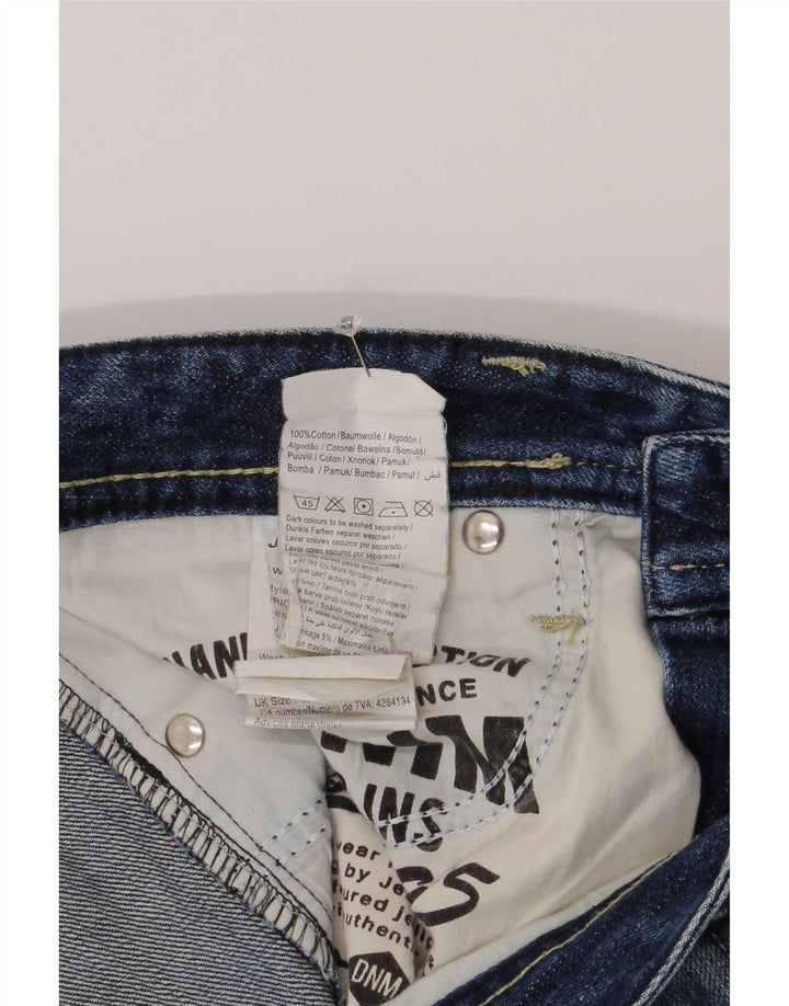 Shorts jeans masculino Jack & Jones W36 grande algodão azul