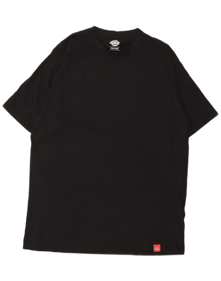 Camiseta masculina Dickies Top 3XL algodão preto