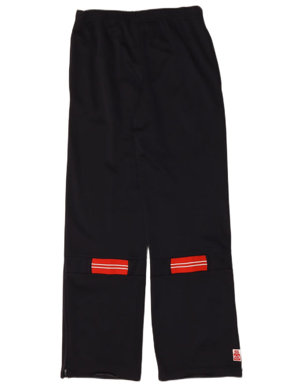Calça de treino feminina Sergio Tacchini Reino Unido 10 pequeno bloco colorido azul marinho