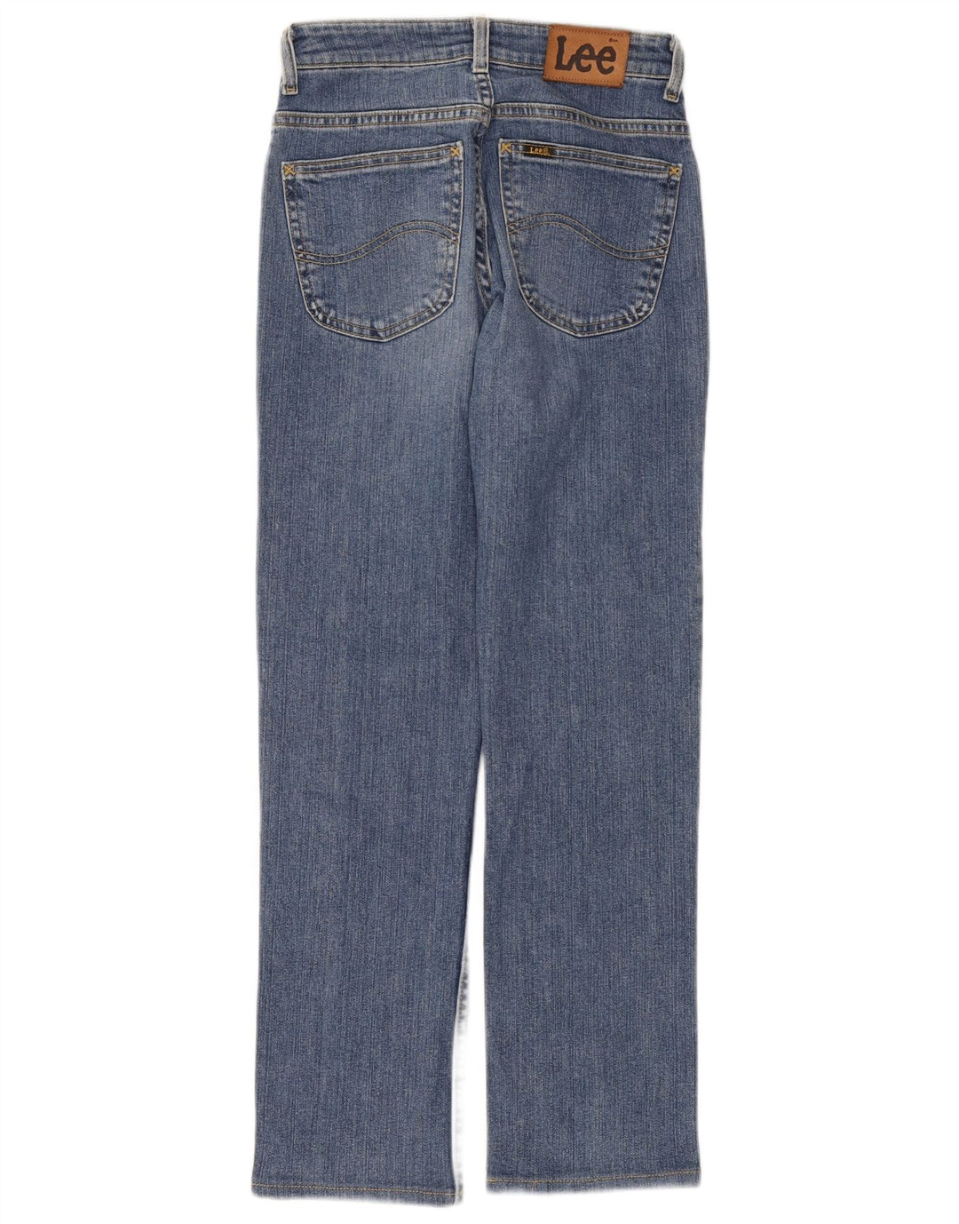 Jeans retos femininos Lee W28 L29 azul