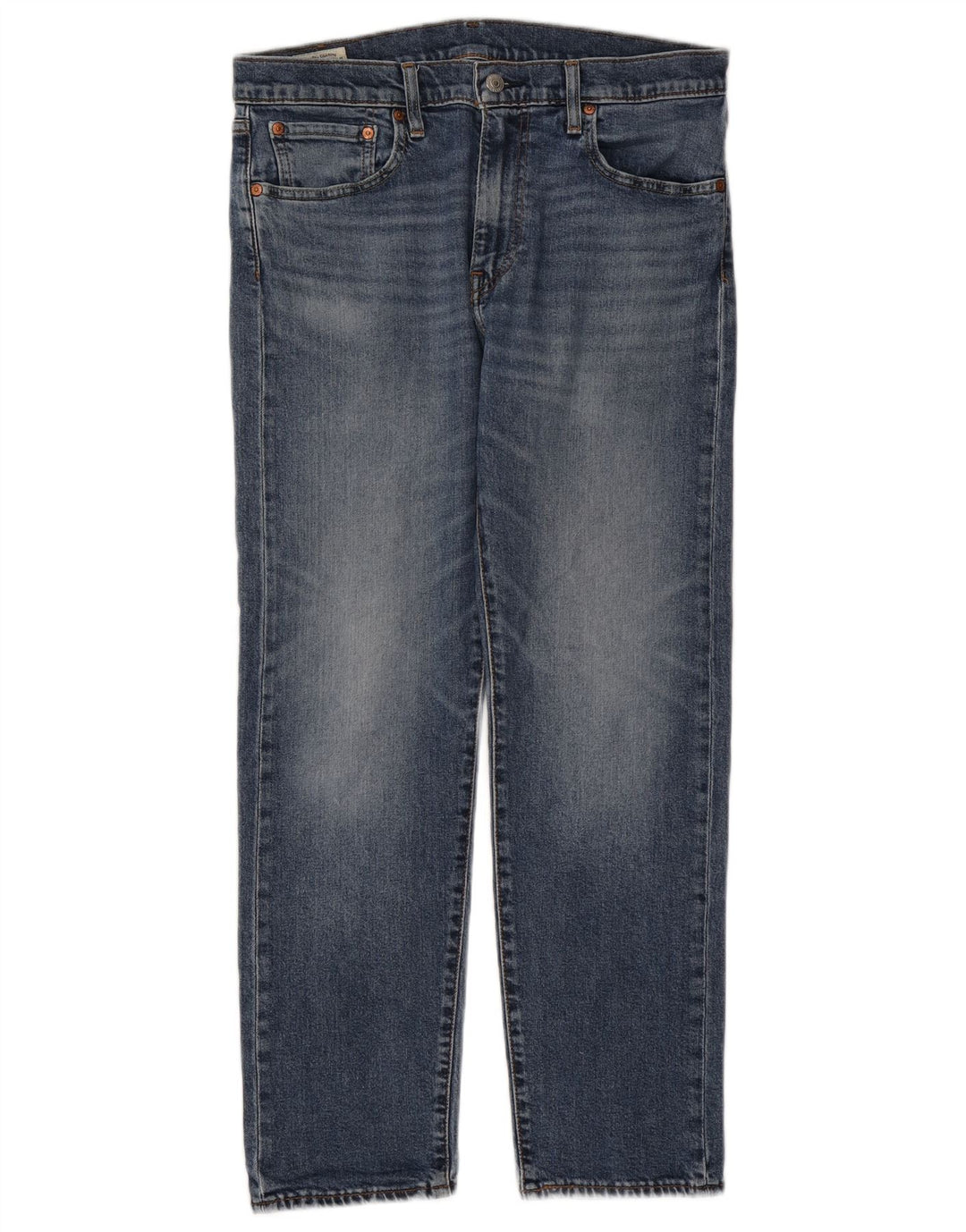 Levi's Masculino 502 Tapered Jeans W33 L30 Azul Algodão