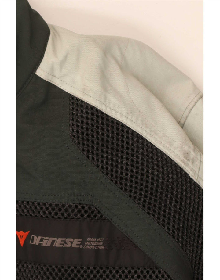 Jaqueta feminina Dainese Graphic Racer EU 52 cinza médio colorblock nylon