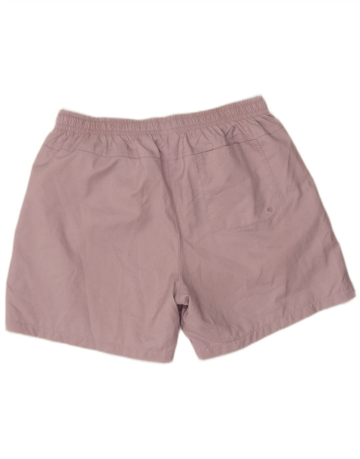 Shorts esportivos masculinos Nike grande poliéster rosa