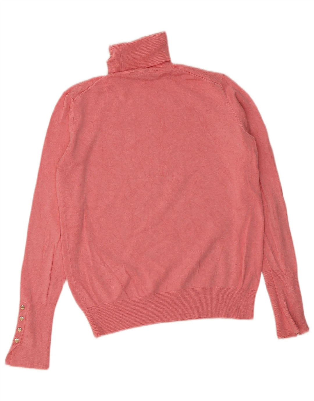 Zara Suéter feminino com gola redonda e gola redonda, Reino Unido 10 pequeno rosa