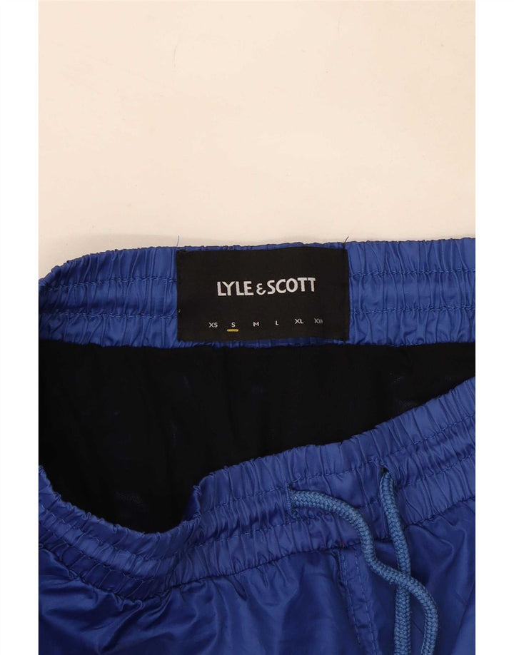 Shorts de natação masculino Lyle & Scott pequeno azul