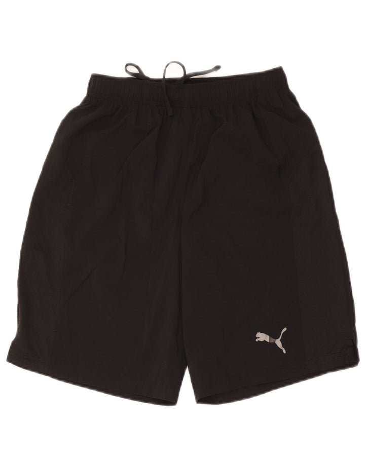 Shorts esportivos masculinos Puma XS poliéster preto