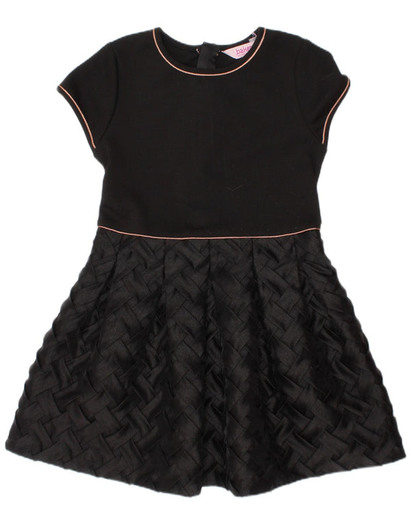 Vestido evasê feminino Ted Baker 5-6 anos poliéster preto