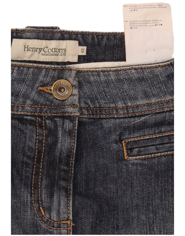 Saia jeans feminina Henry Cottons IT 42 médio W30 algodão azul