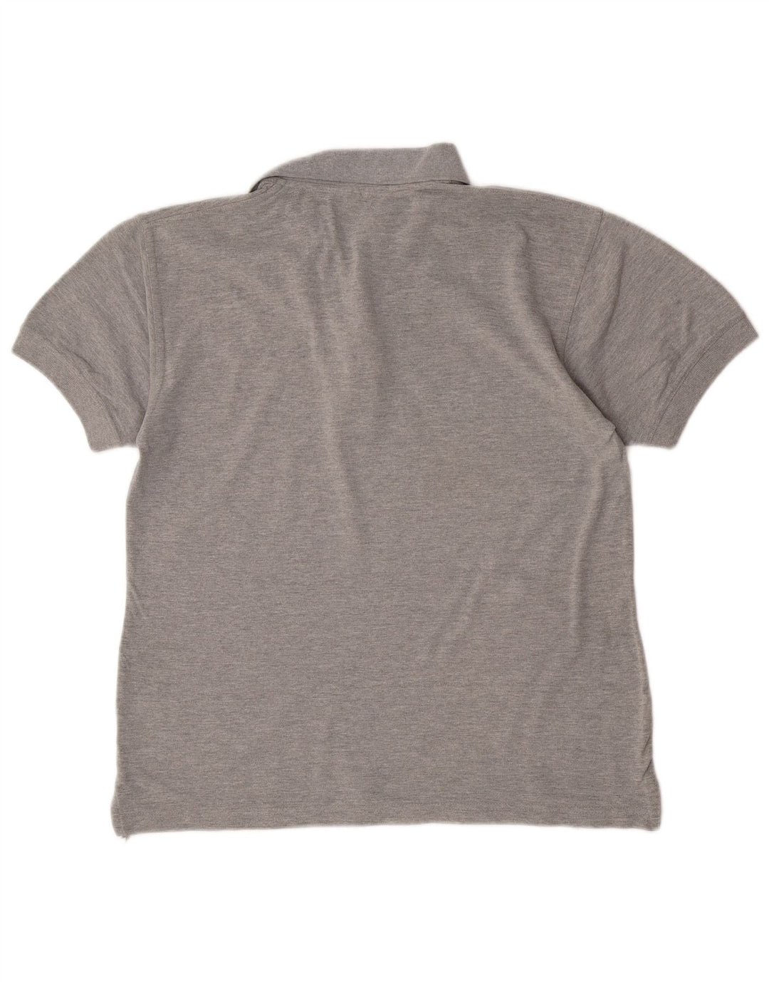 Camisa polo masculina Reebok algodão cinza médio