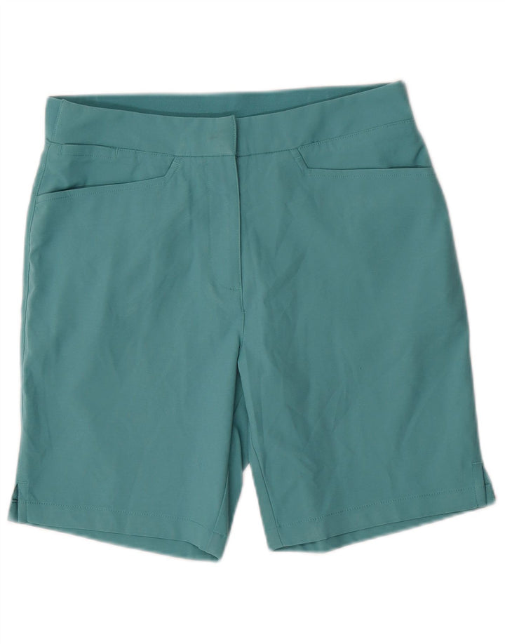 Shorts casual feminino PUMA pequeno W27 algodão azul