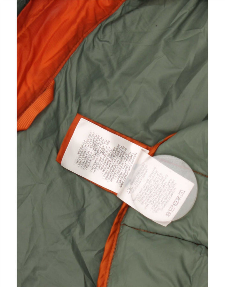 Jaqueta acolchoada com capuz masculina North Sails UK 40 poliéster laranja grande