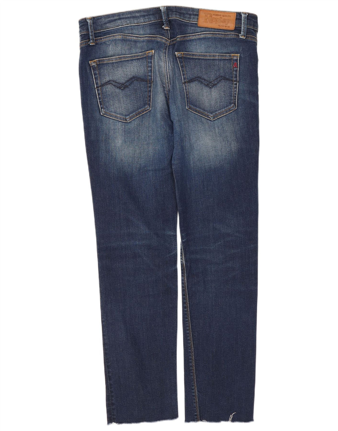 Replay Jeans Slim Feminino W32 L27 Azul