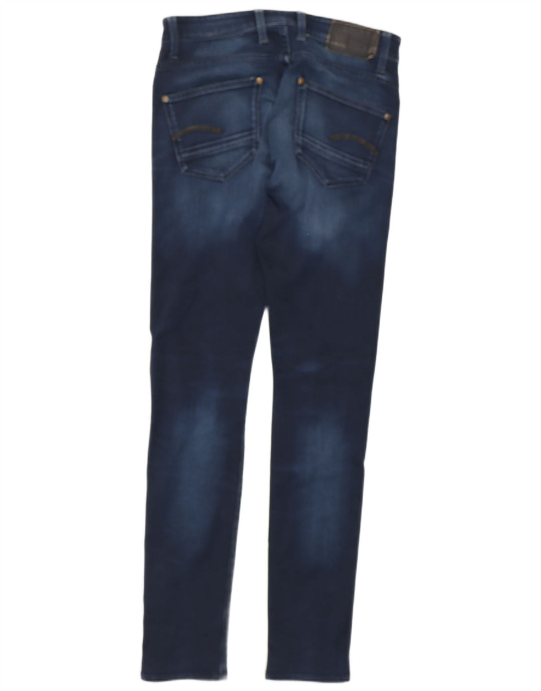 Calça jeans feminina Revend Super Slim G-STAR W31 L34 algodão azul marinho