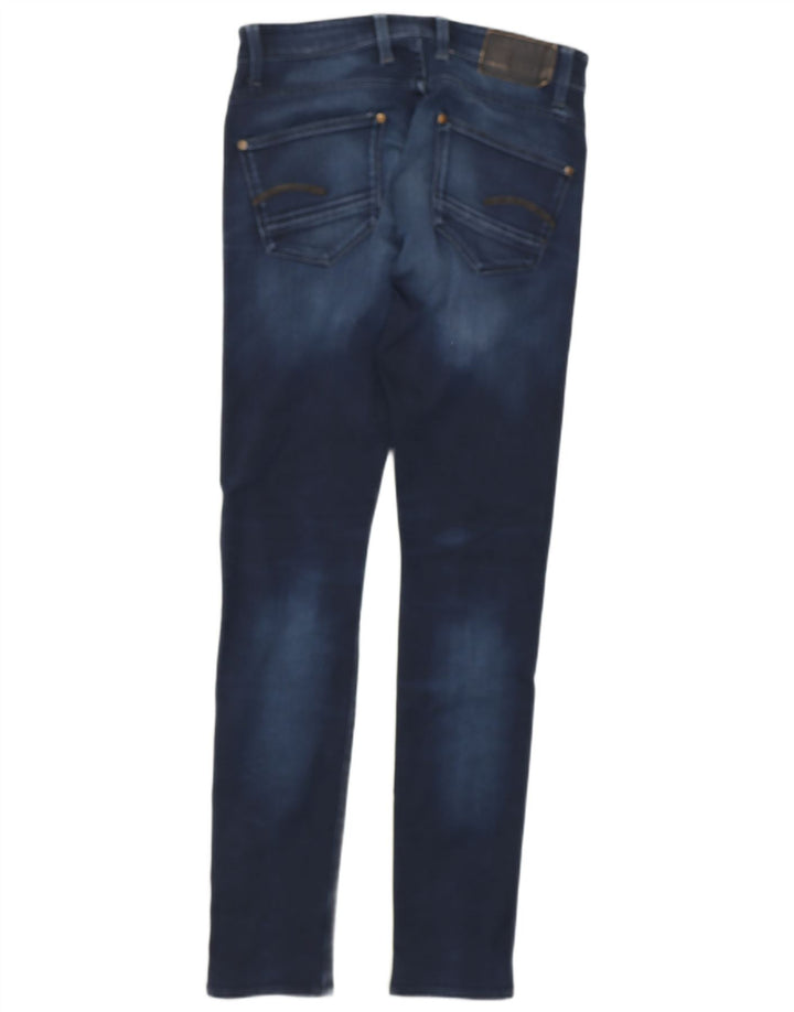 Calça jeans feminina Revend Super Slim G-STAR W31 L34 algodão azul marinho