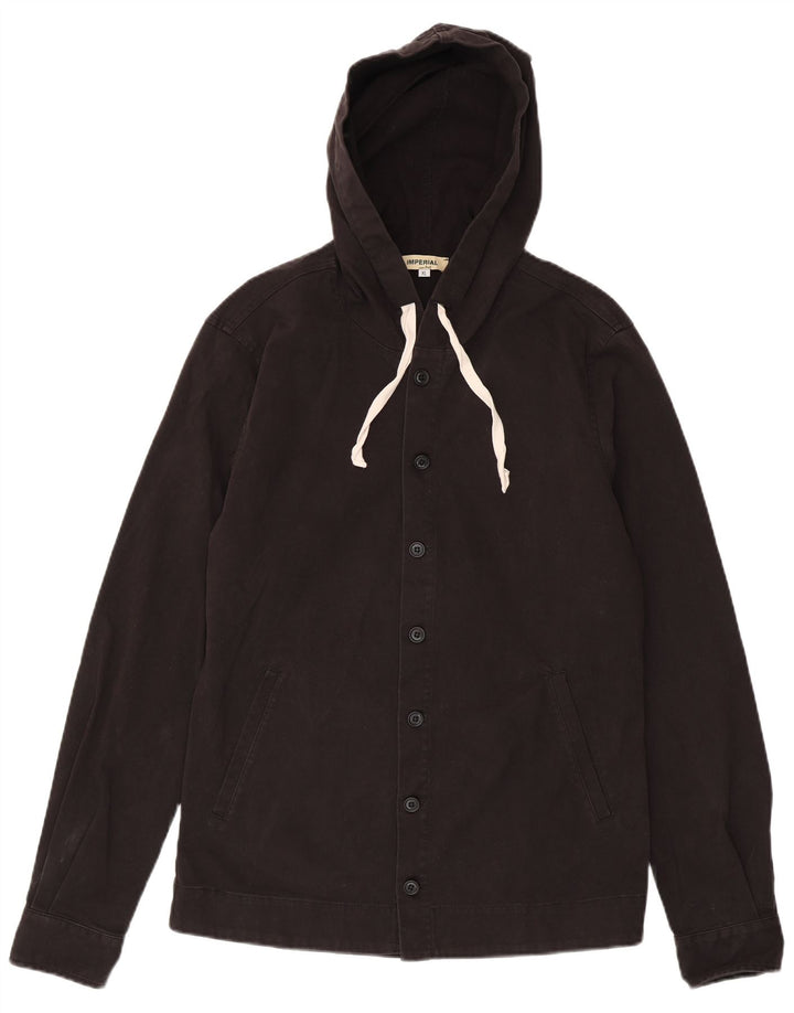 Jaqueta bomber masculina imperial com capuz UK 42 XL preta