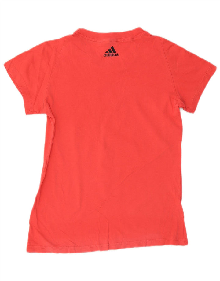 Camiseta Adidas Feminina Gráfica Top UK 12 Médio Vermelho