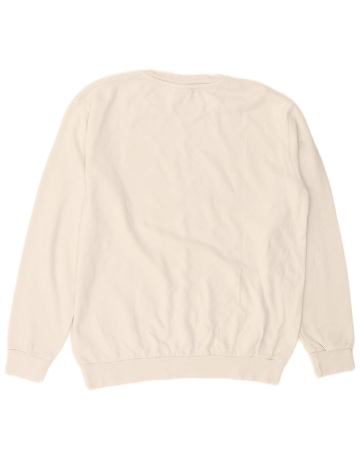 Zara Moletom Masculino Jumper Grande Branco