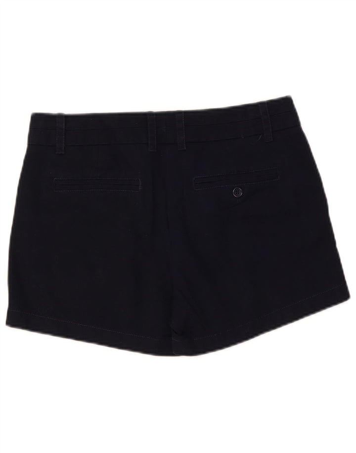 J. Crew Shorts Chino Feminino US 6 Médio W32 Algodão Azul Marinho