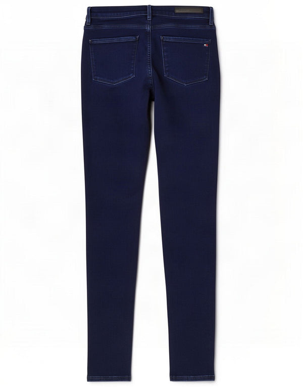 Tommy Hilfiger Womens Como Jegging Jeans W29 L32 Navy Blue Cotton