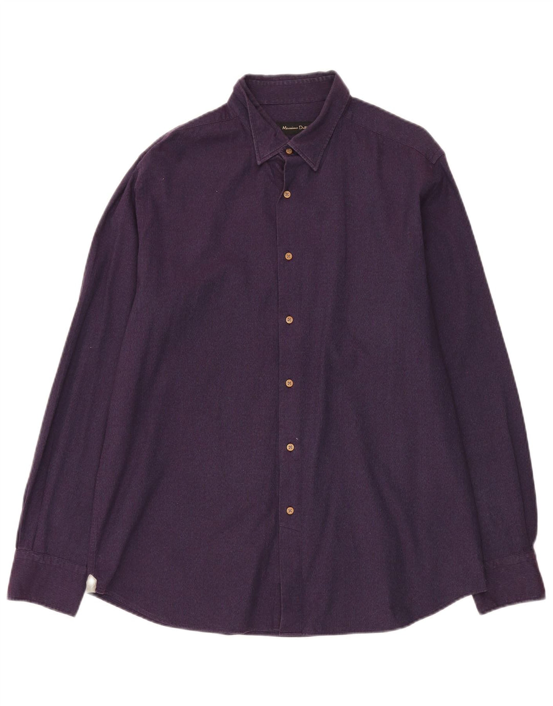 Camisa masculina MASSIMO DUTTI grande roxa